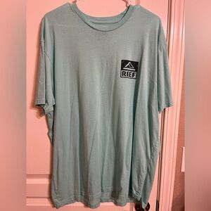 Reef Men's Light Blue Short Sleeve Tee